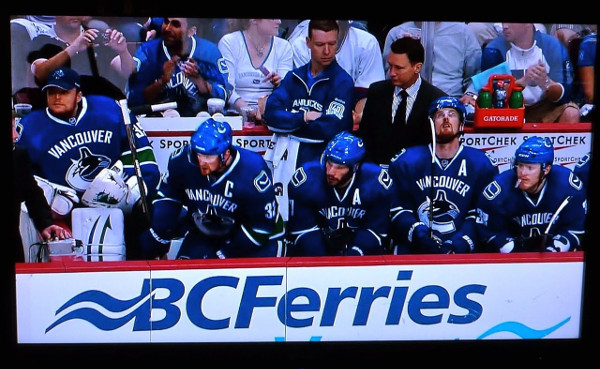 Vancouver Canucks in BC Ferries ad