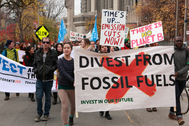 University of Toronto divestment march