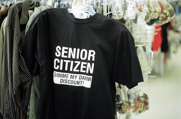 Seniors discount t-shirt