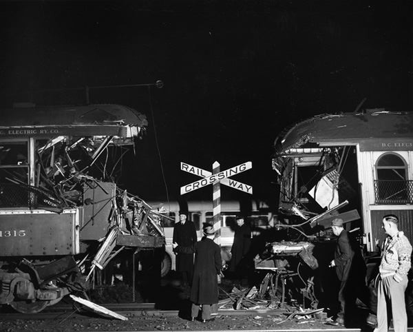 Vancouver streetcar crash