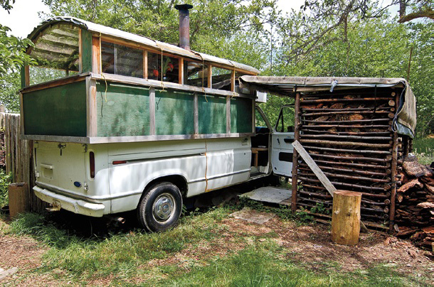 House van exterior