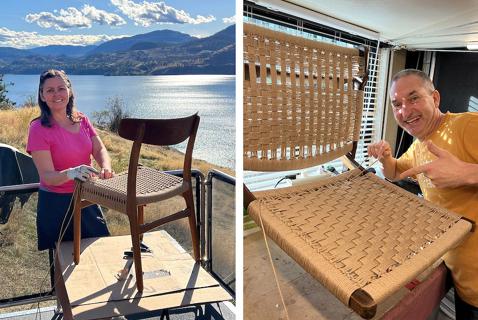 Van Life, Chair Repair and One Couple’s Dream of Life on the Road