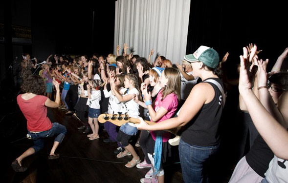 Rock camp group song