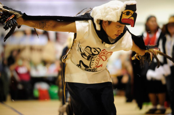 582px version of Male Haida dancer