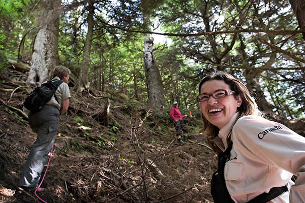 Laurie Wein of Parks Canada