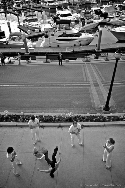 Capoeira class