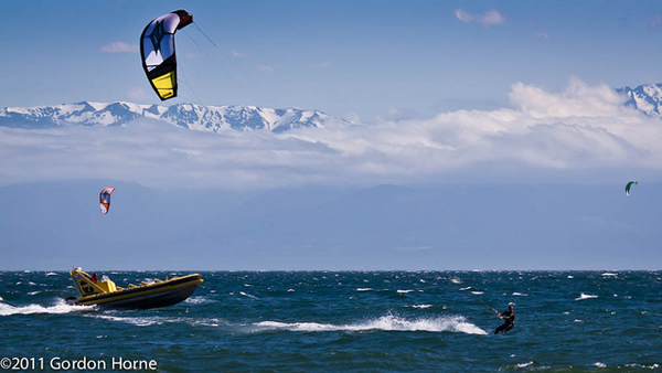 BC kitesurfer