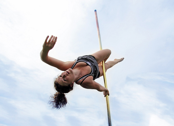 Yoga pole