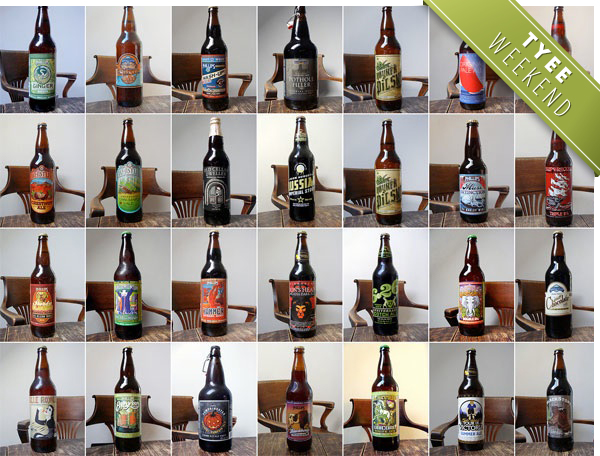 Wall of beers