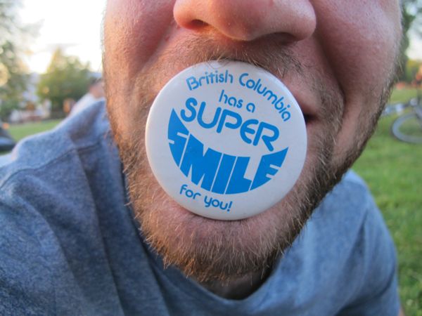 Vintage BC button