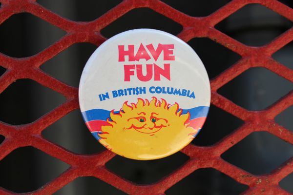 Vintage BC button