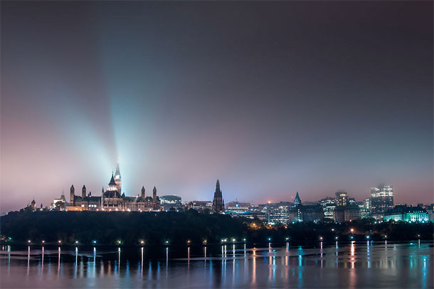 Ottawa at night