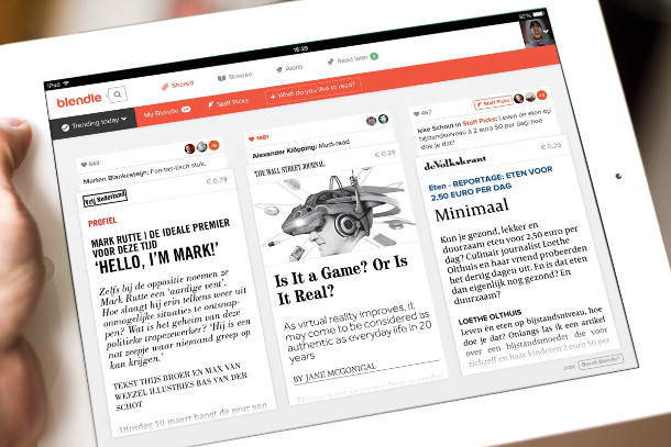 Blendle online news platform