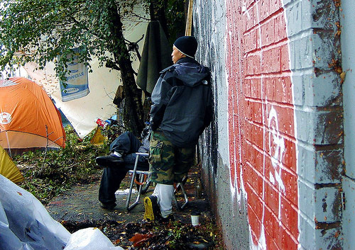 Man at Squat