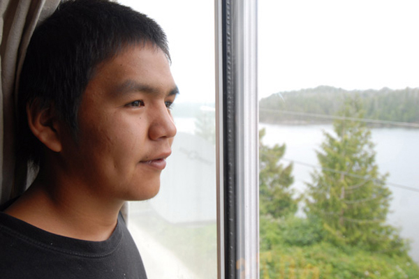 Native youth Patrick Lucas