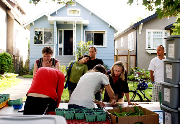 Vancouver food co-op members