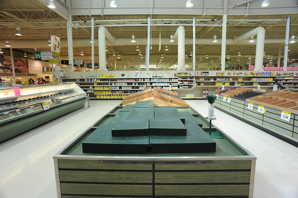 No broccoli on the shelves