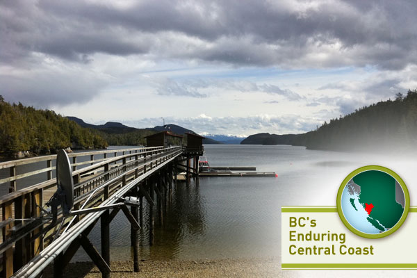 Hakai Beach Institute dock