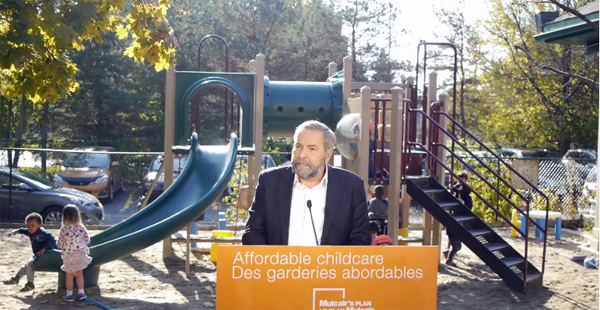 NDP child care
