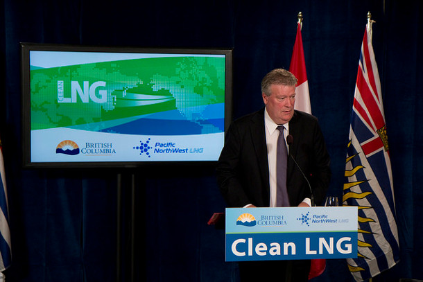 Natural Gas Minister Rich Coleman