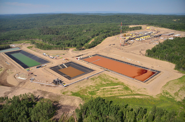 Fort St. John fracking site