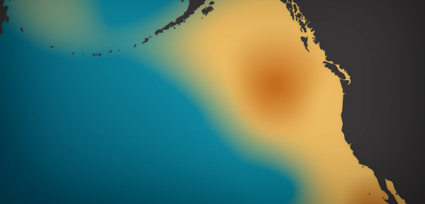 Blob in the ocean