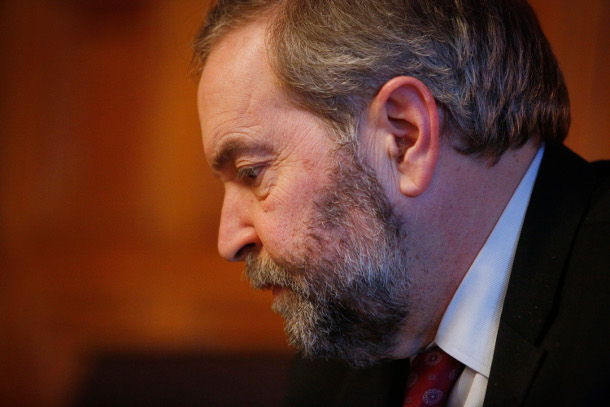 NDP leader Thomas Mulcair