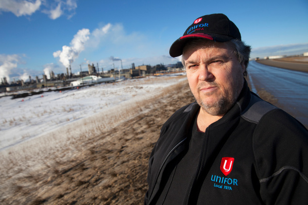 Unifor local president Ken Smith