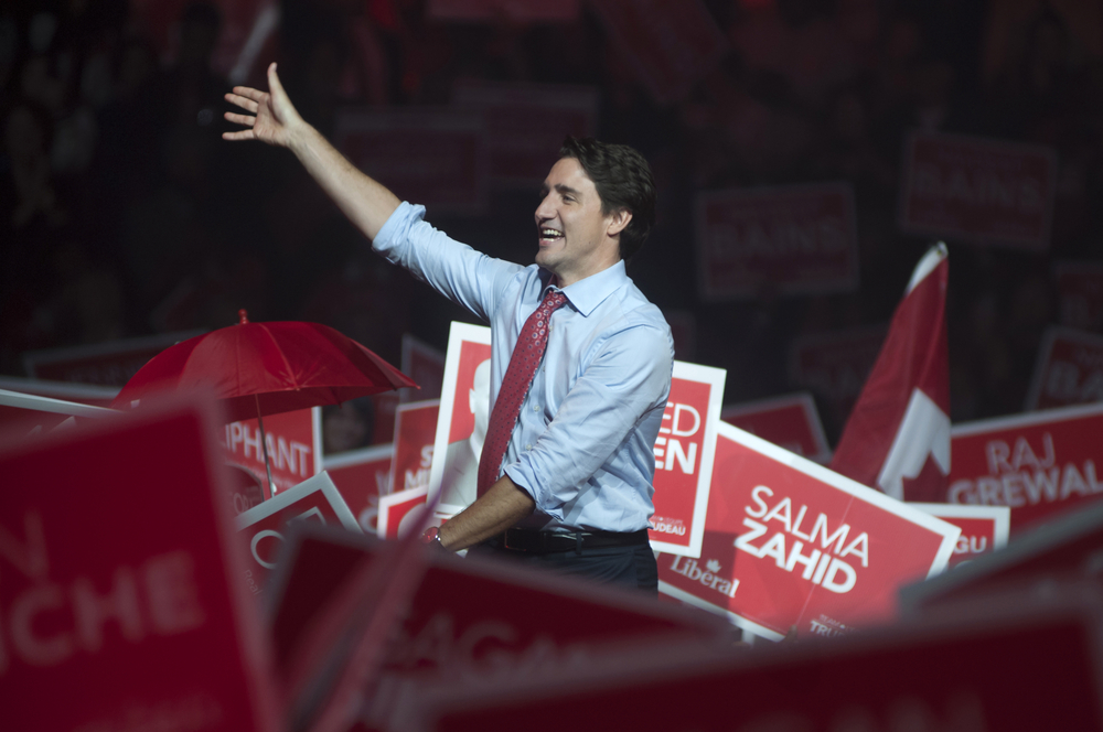 Justin Trudeau before being prime minister