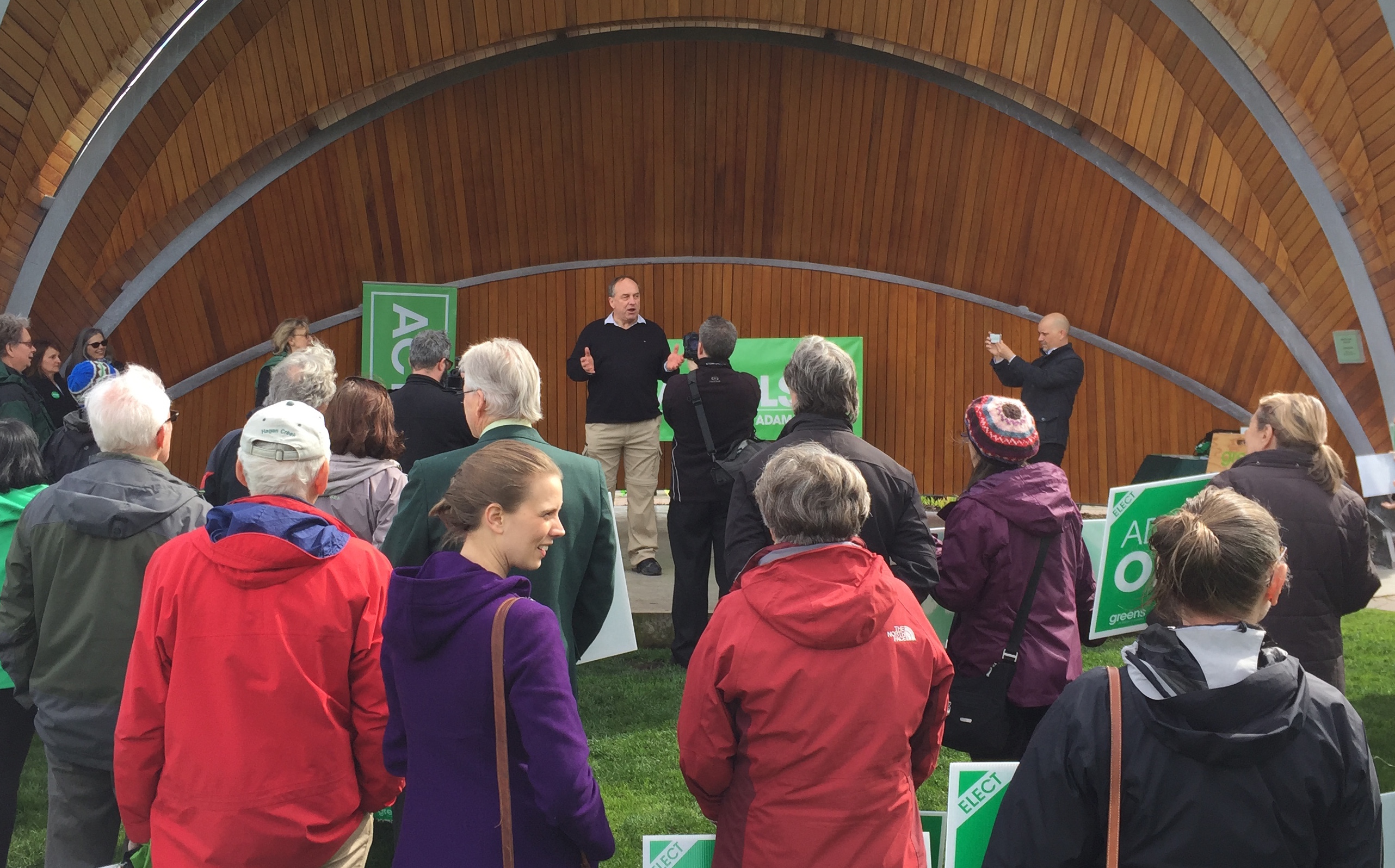 Green leader Andrew Weaver