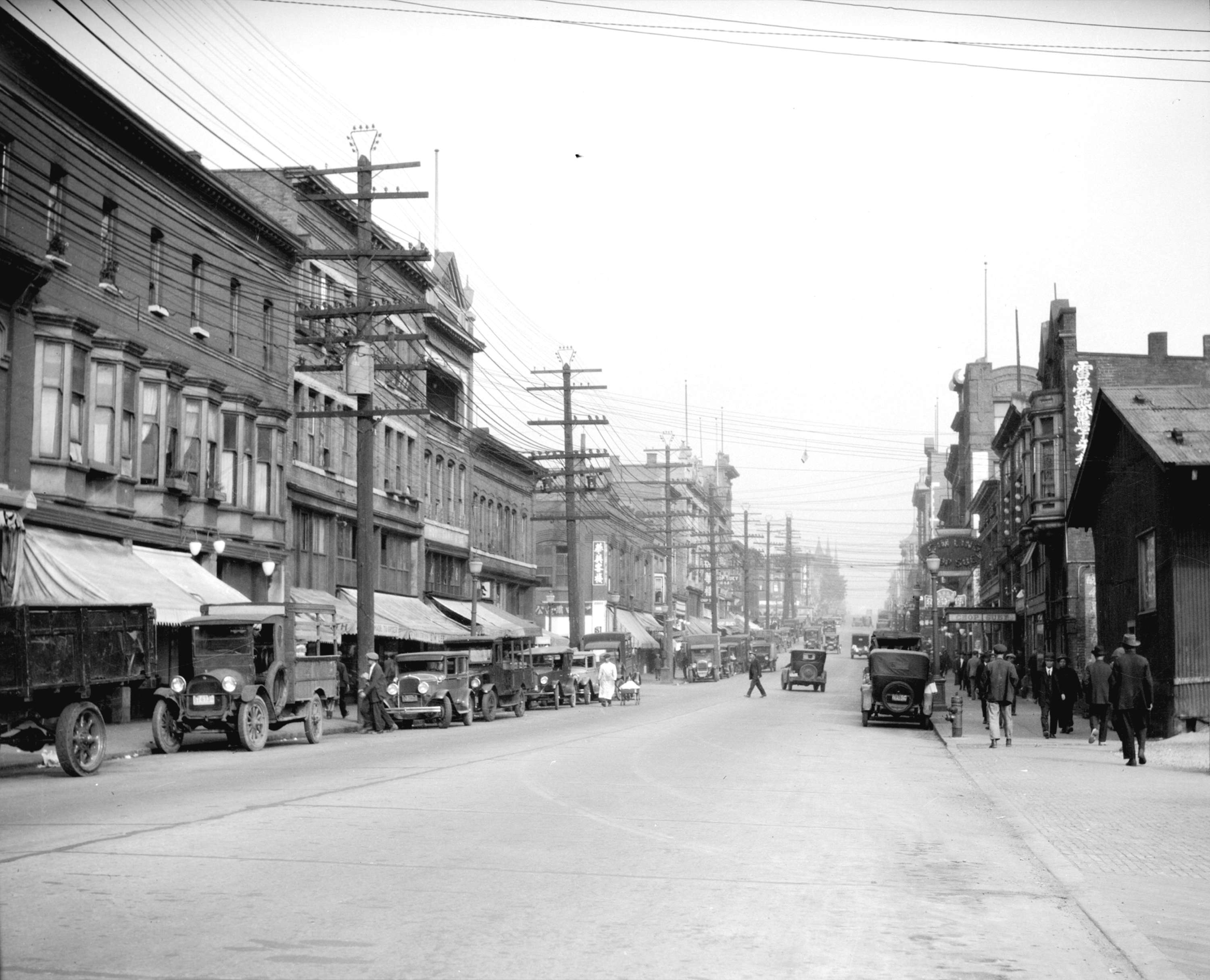1200px version of Vancouver&rsquo;s Chinatown, 1928