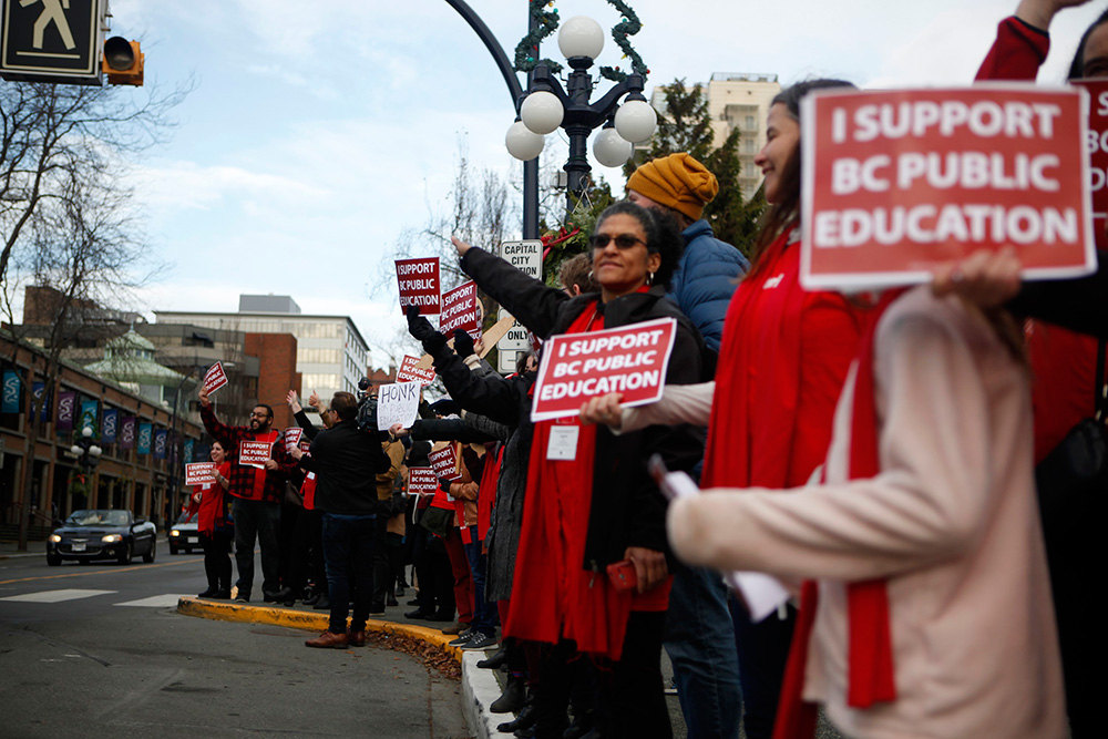 TeacherProtestBCNDPConvention.jpg