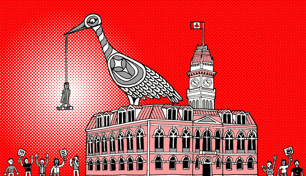 ColePaulsStatueRemovalIndigenousCraneVictoriaIllustration.jpg