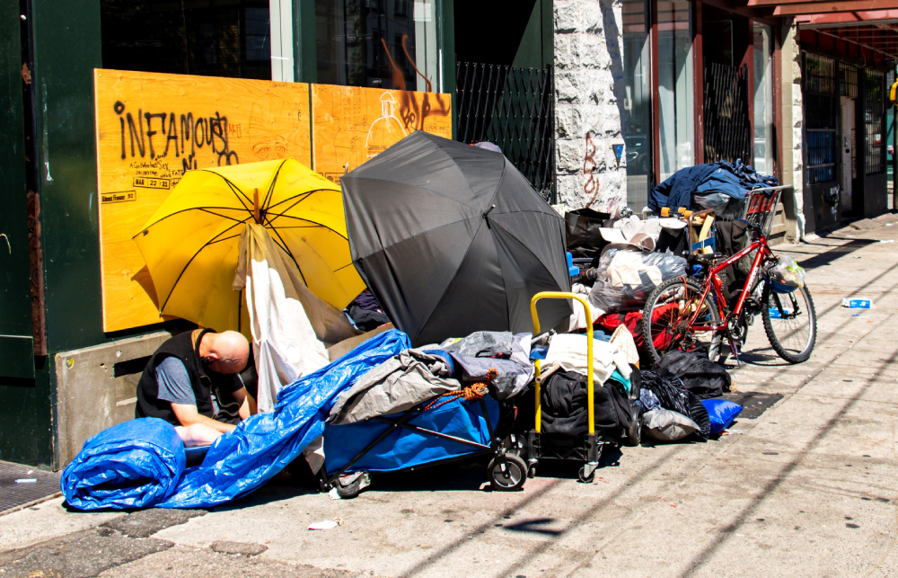 851px version of Umbrellas in a heat wave