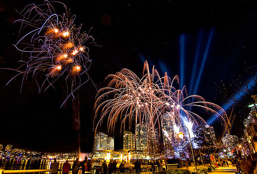 Olympics, Fireworks