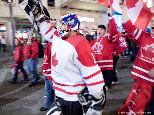Olympics, goalie
