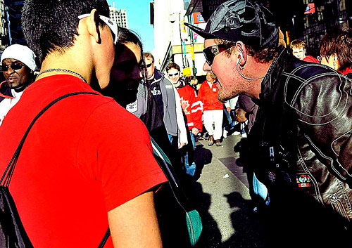 Olympics, street life