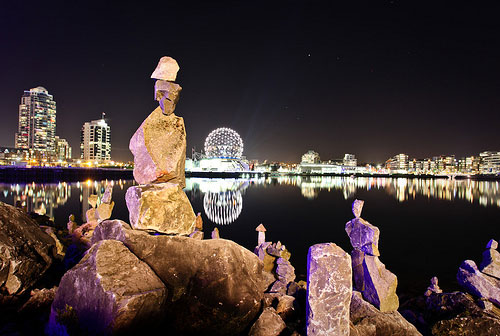 Olympics, Science World, Inukshuk