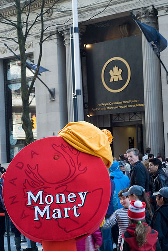 Olympics, Money Mart mascot