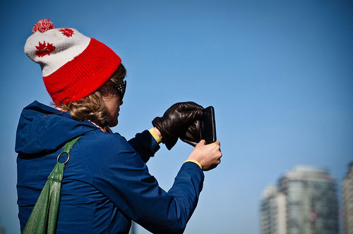 Olympics, fan, taking picture