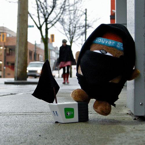 Olympics, MukMuk, mascot, Black Bloc