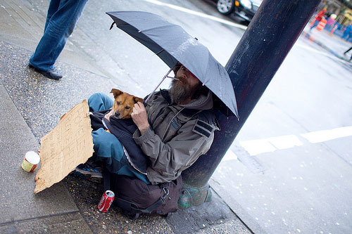 Olympics, homeless