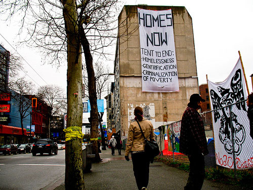 Olympics, homeless