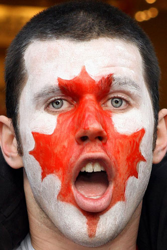 Olympics, face paint