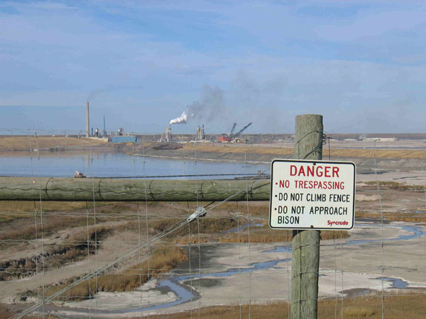 Tar Sands, tailings pond