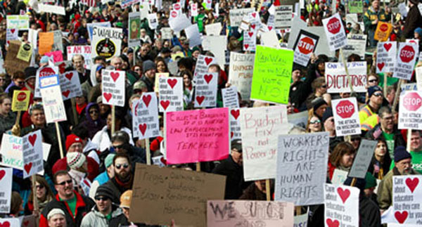 Wisconsin Protest