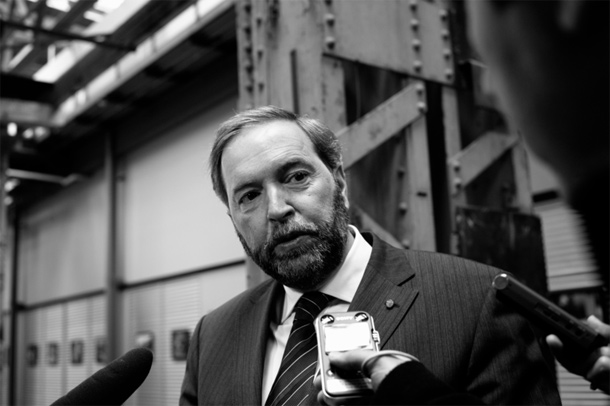 NDP deputy leader Thomas Mulcair
