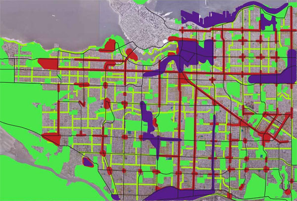 Vancouver map