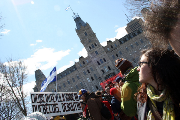 Quebec tuition protest