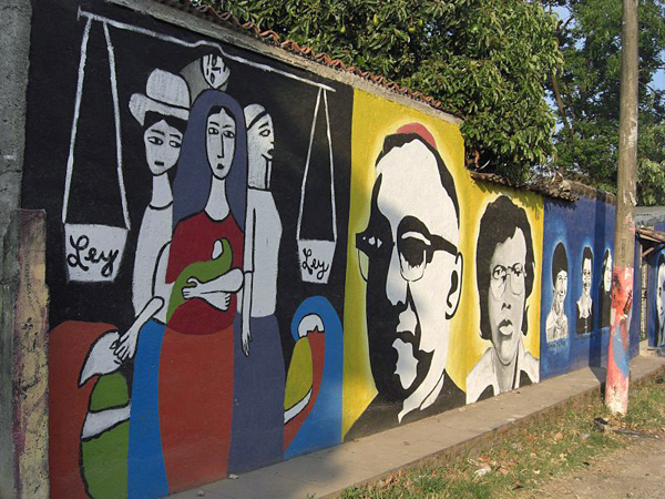 El Salvador mural